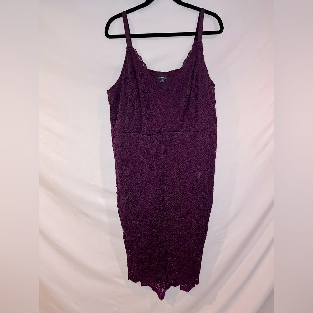 Torrid Lace and Mesh Midi Dress, Size 4. SEE DESCRIPTION